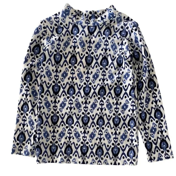 Shoshanna Girls Long Sleeve Rash Guard Bikini Set NWT - Picture 2 of 6